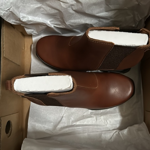 Sorel Joan of Artic Wedge III Chelsea Boots Women's 6.5 Hazelnut Brown - Picture 2 of 7